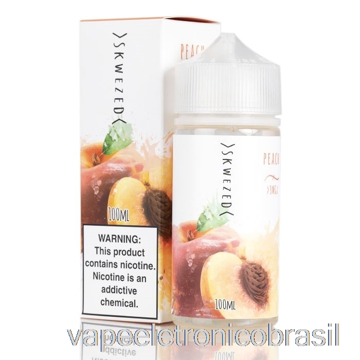 Vape Recarregável Pêssego Por Skwezed E-líquido - 100ml 0mg